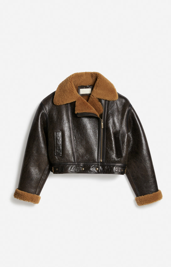 FERNIE JACKET - BROWN