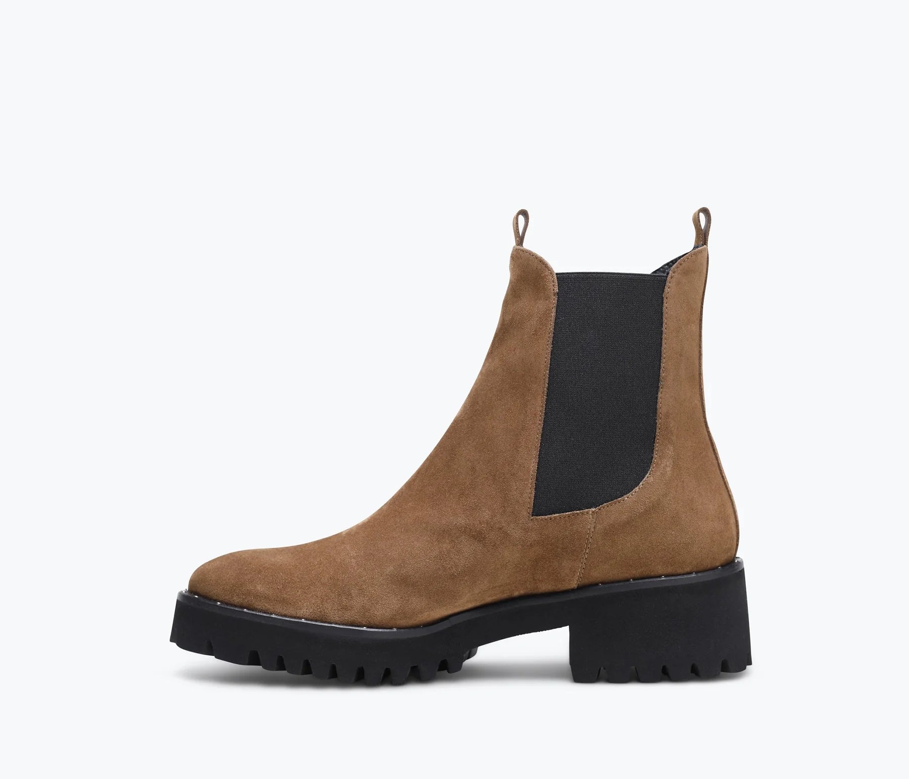 BROOKE RAIN RESISTANT BOOT - BROWN SUEDE