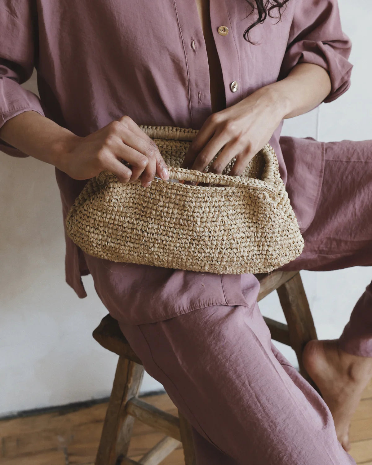 COSTA CLUTCH - NATURAL