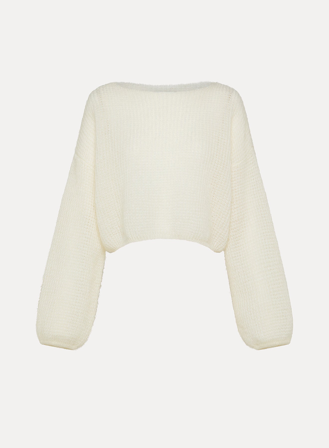 WAFFLE MOHAIR SWEATER - NEVE