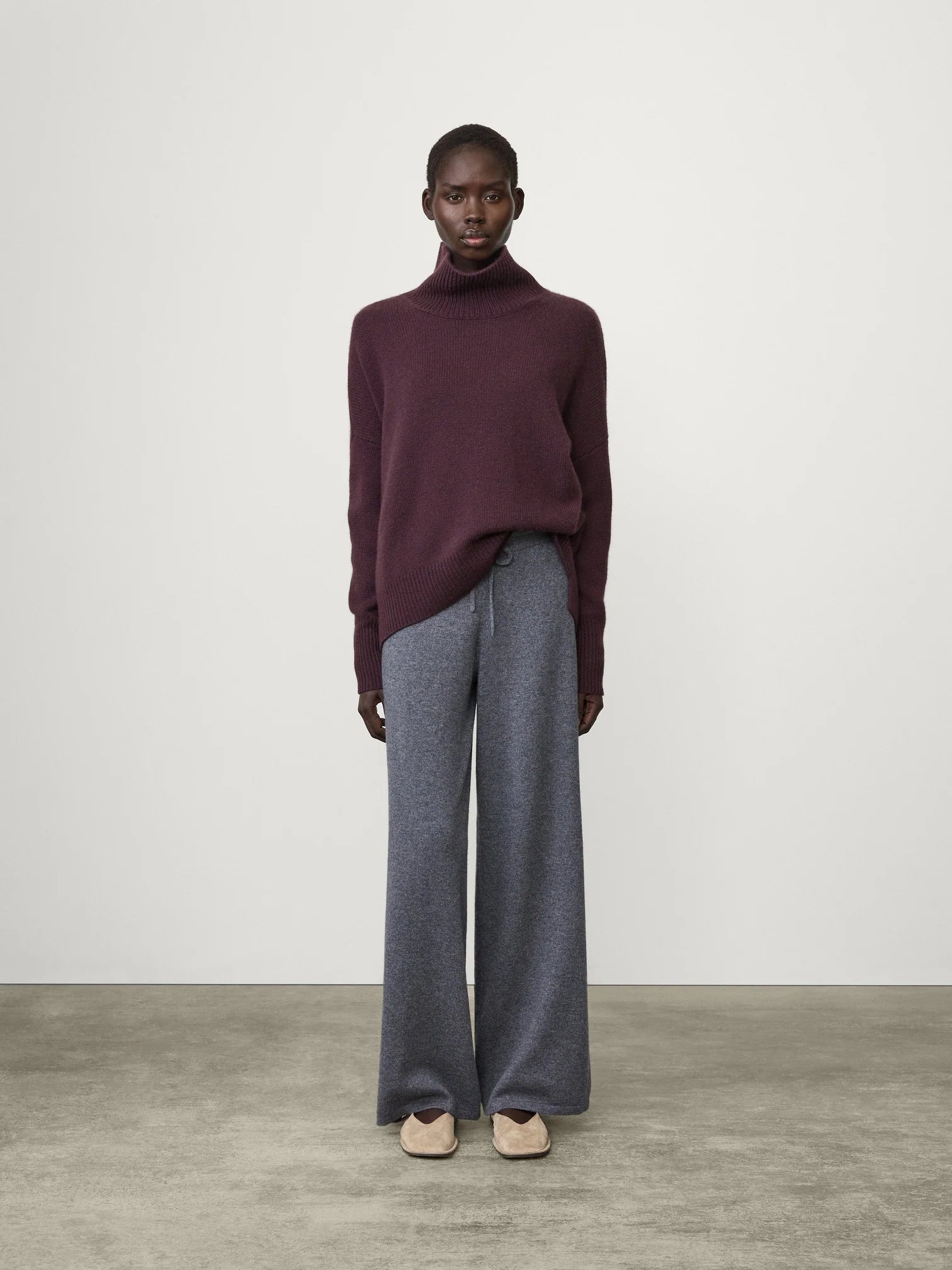 HEIDI SWEATER - MAHOGANY