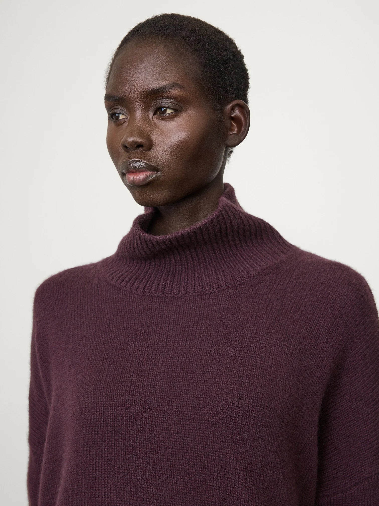 HEIDI SWEATER - MAHOGANY
