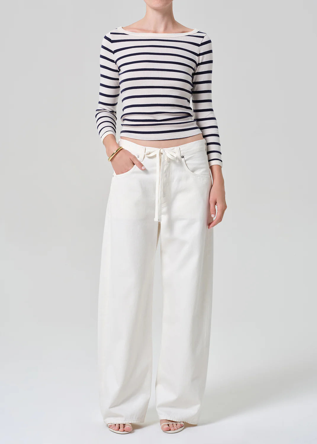 BRYNN DRAWSTRING TROUSER - PASHMINA