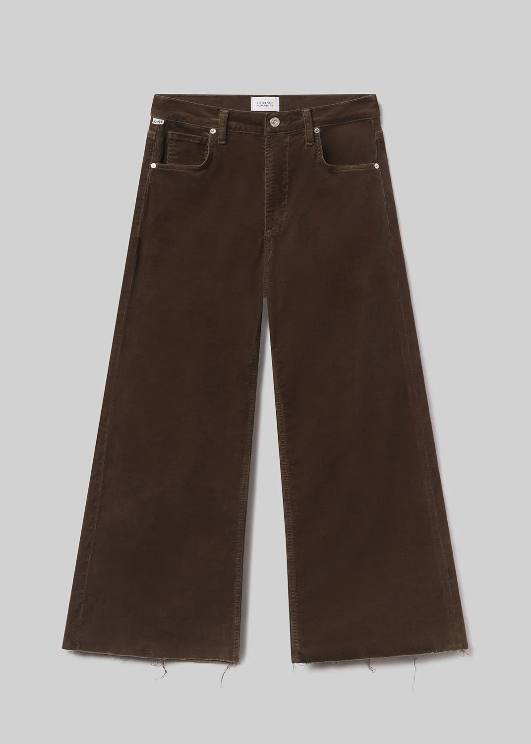 LYRA WIDE LEG CROP - COSTES CORDUROY