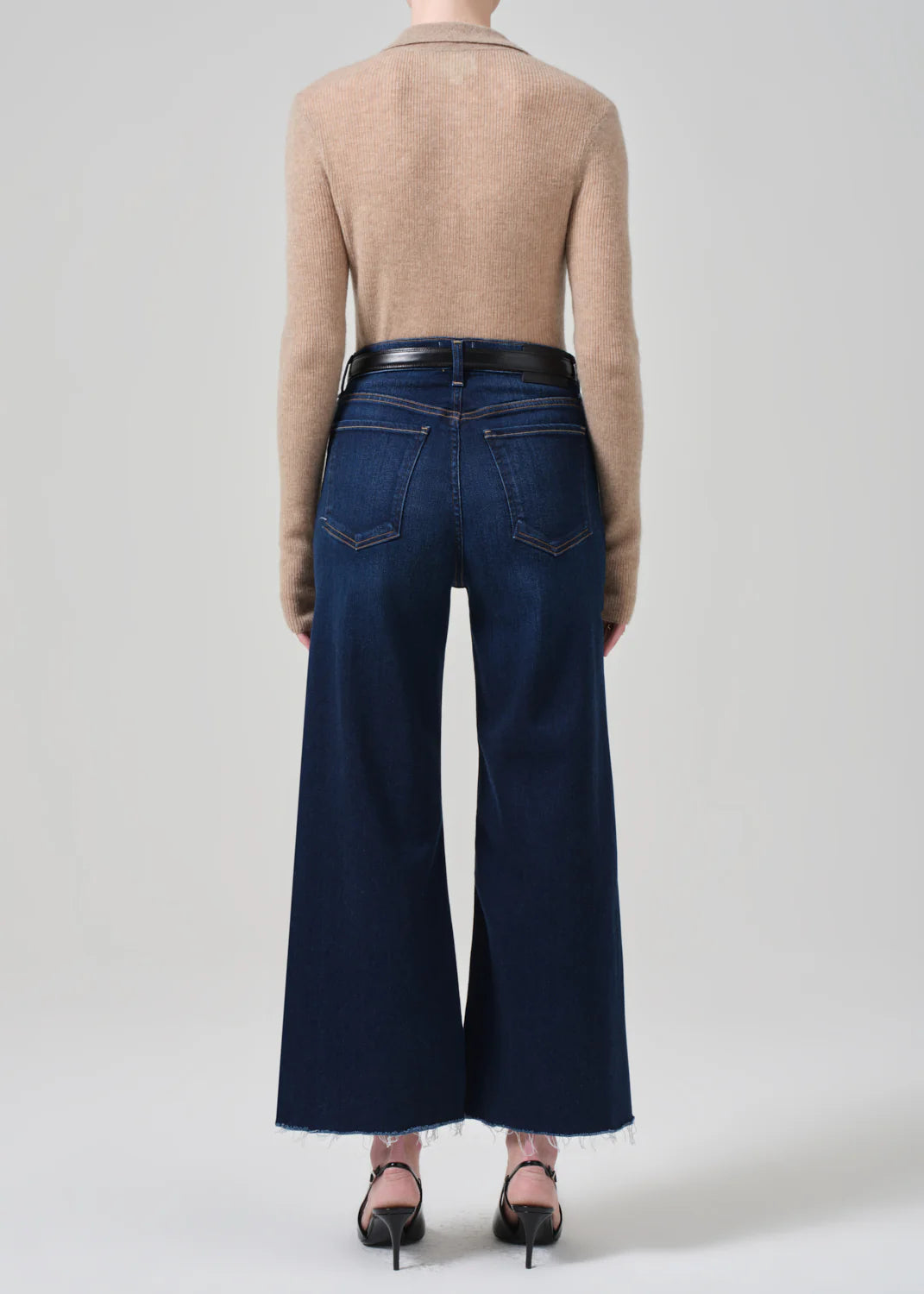 LYRA WIDE LEG CROP - LOTUS