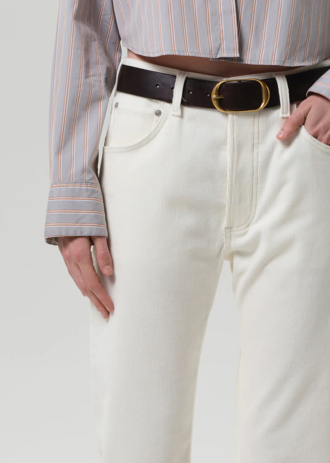 WINSLOW LOW RISE STRAIGHT - PASHMINA CORDUROY