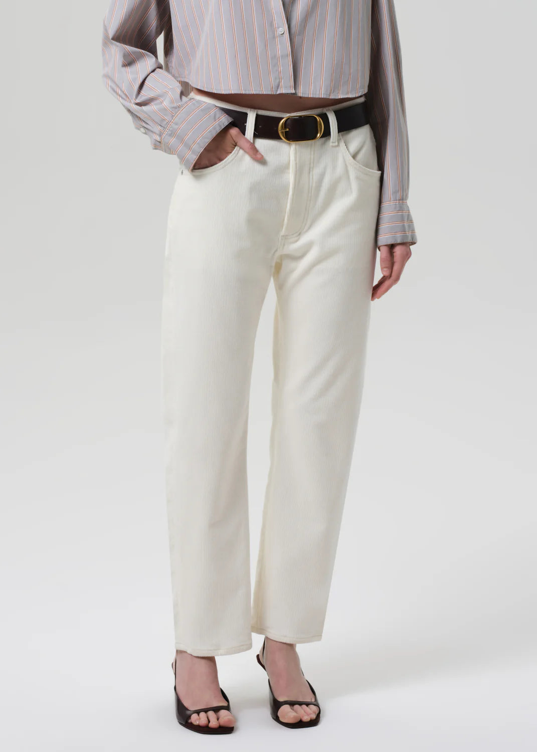 WINSLOW LOW RISE STRAIGHT - PASHMINA CORDUROY