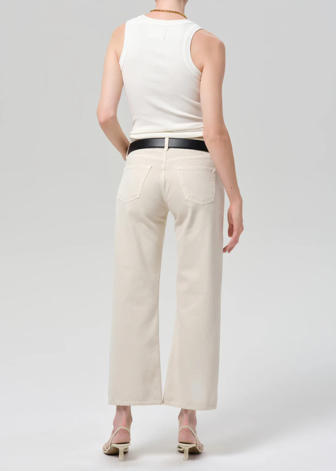 FAYE VINTAGE STRAIGHT - ALMOND