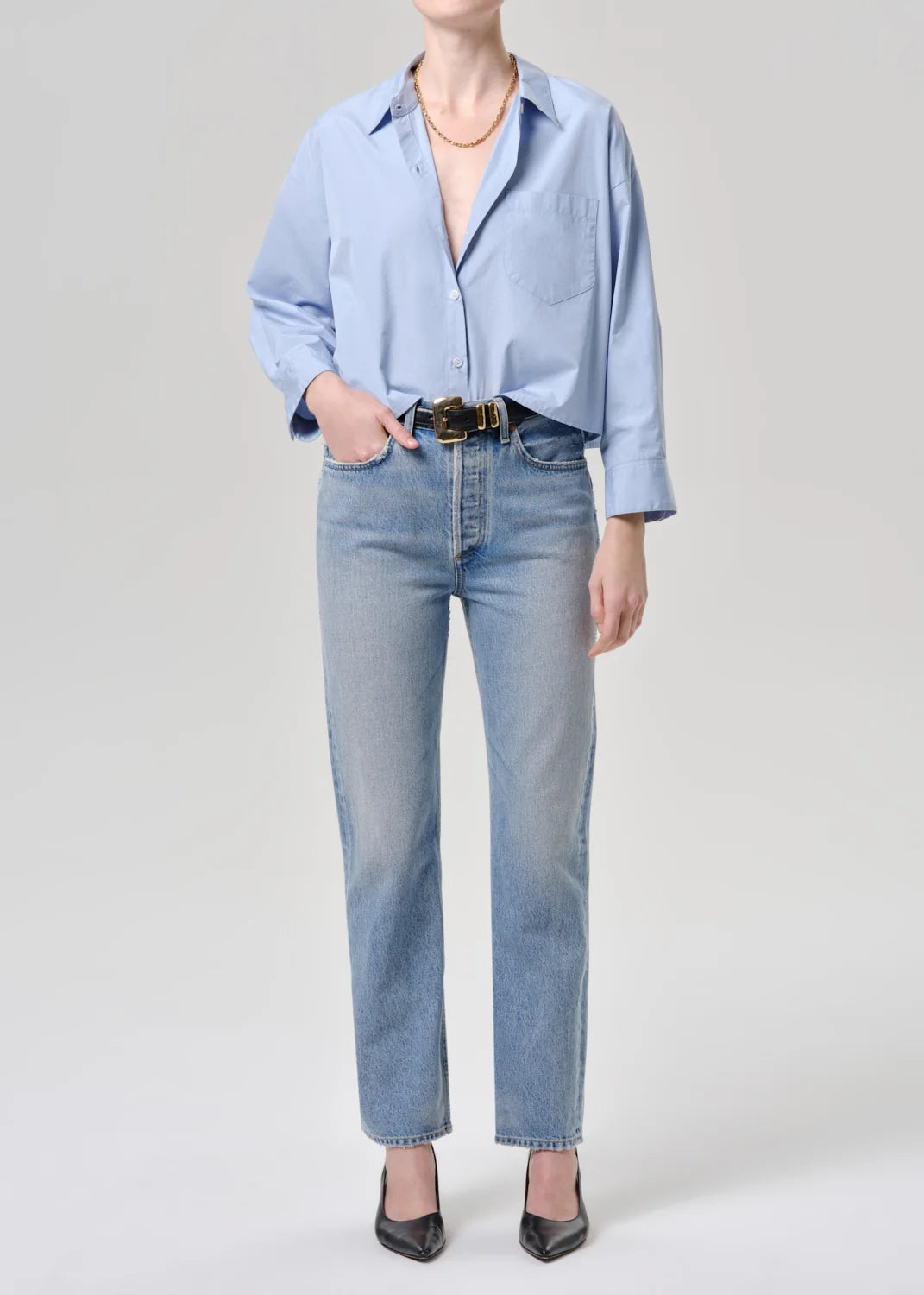 BLAINE STRAIGHT JEAN - PARASOL