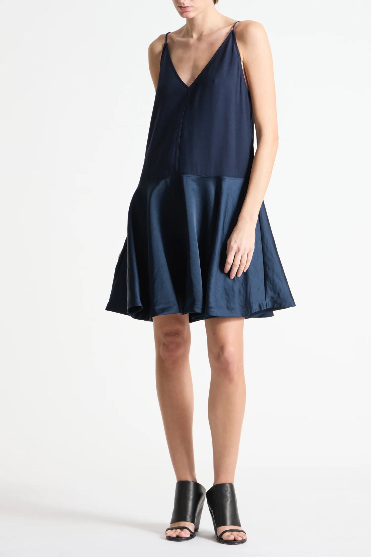 DEVON DRESS - NAVY