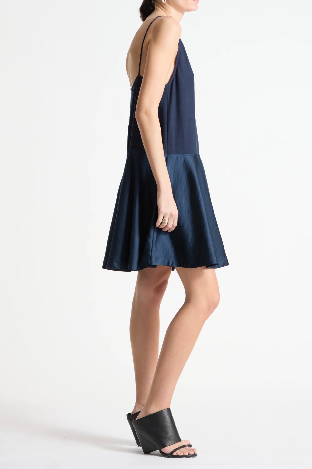 DEVON DRESS - NAVY