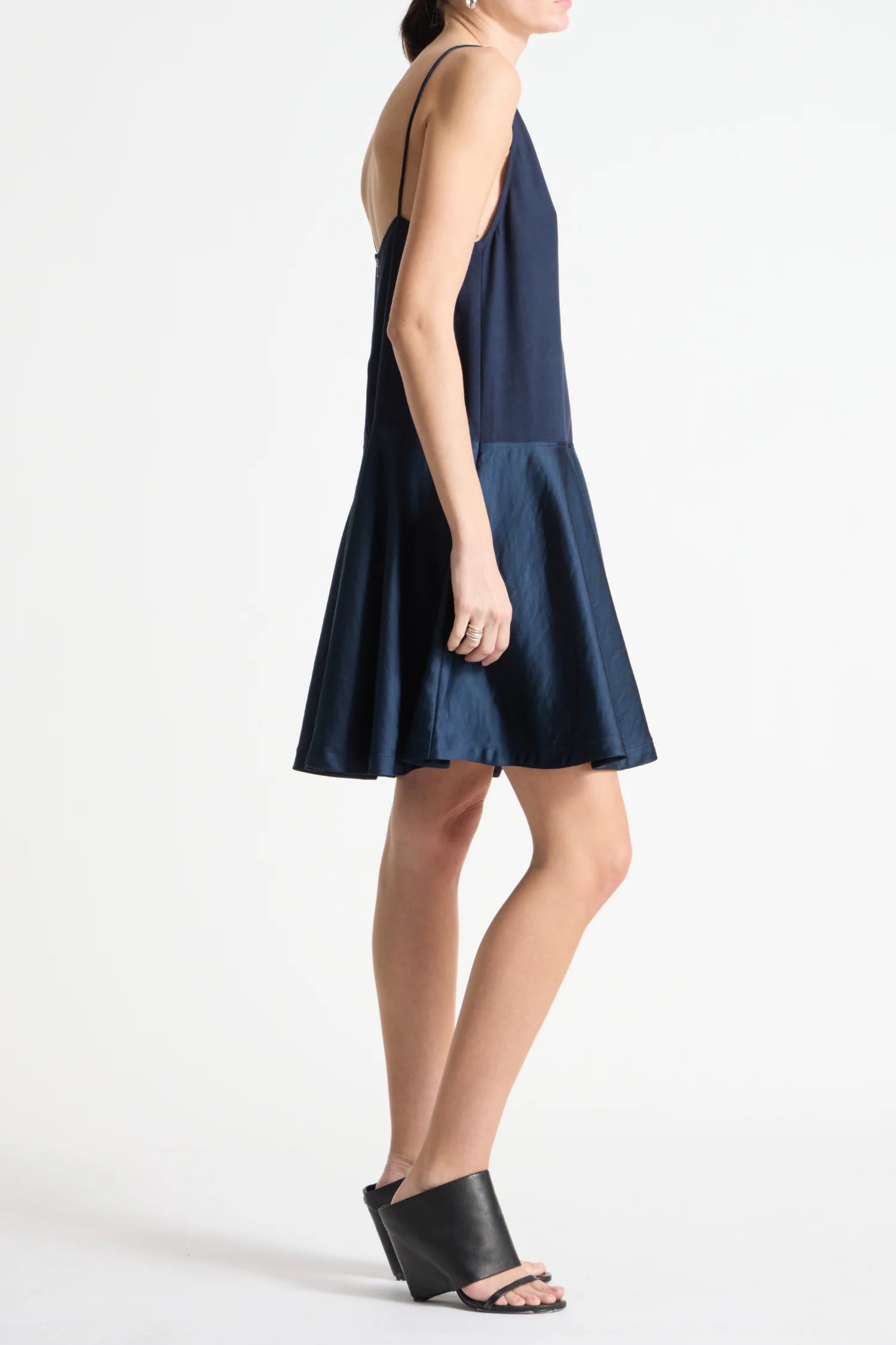 DEVON DRESS - NAVY