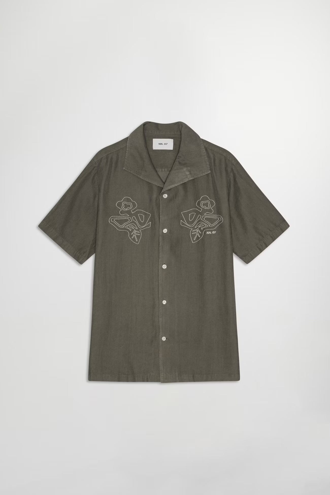 ARES S/S KNIT SHIRT - CAPERS