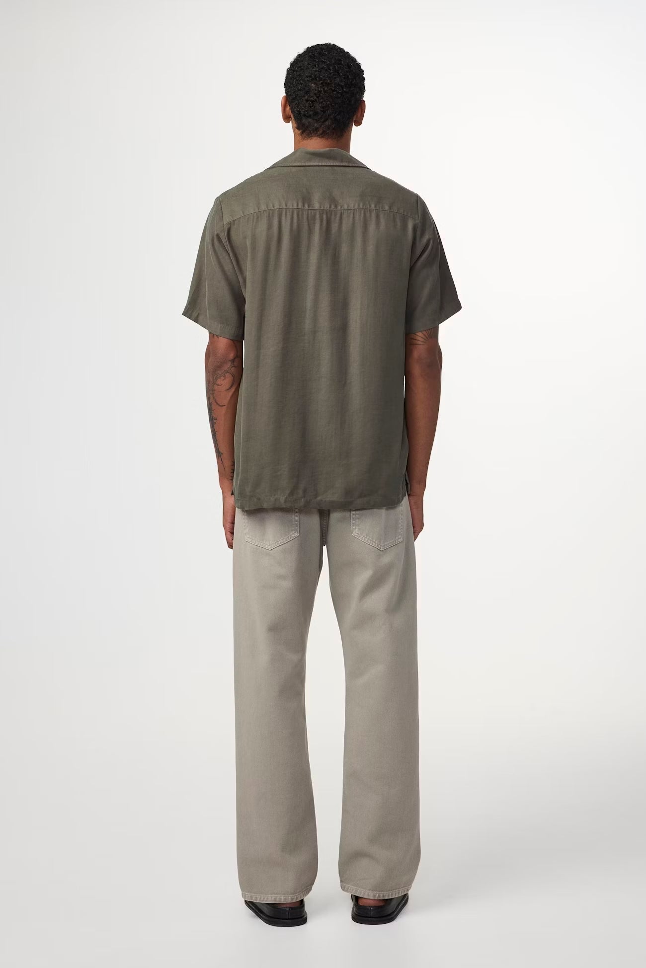 ARES S/S KNIT SHIRT - CAPERS