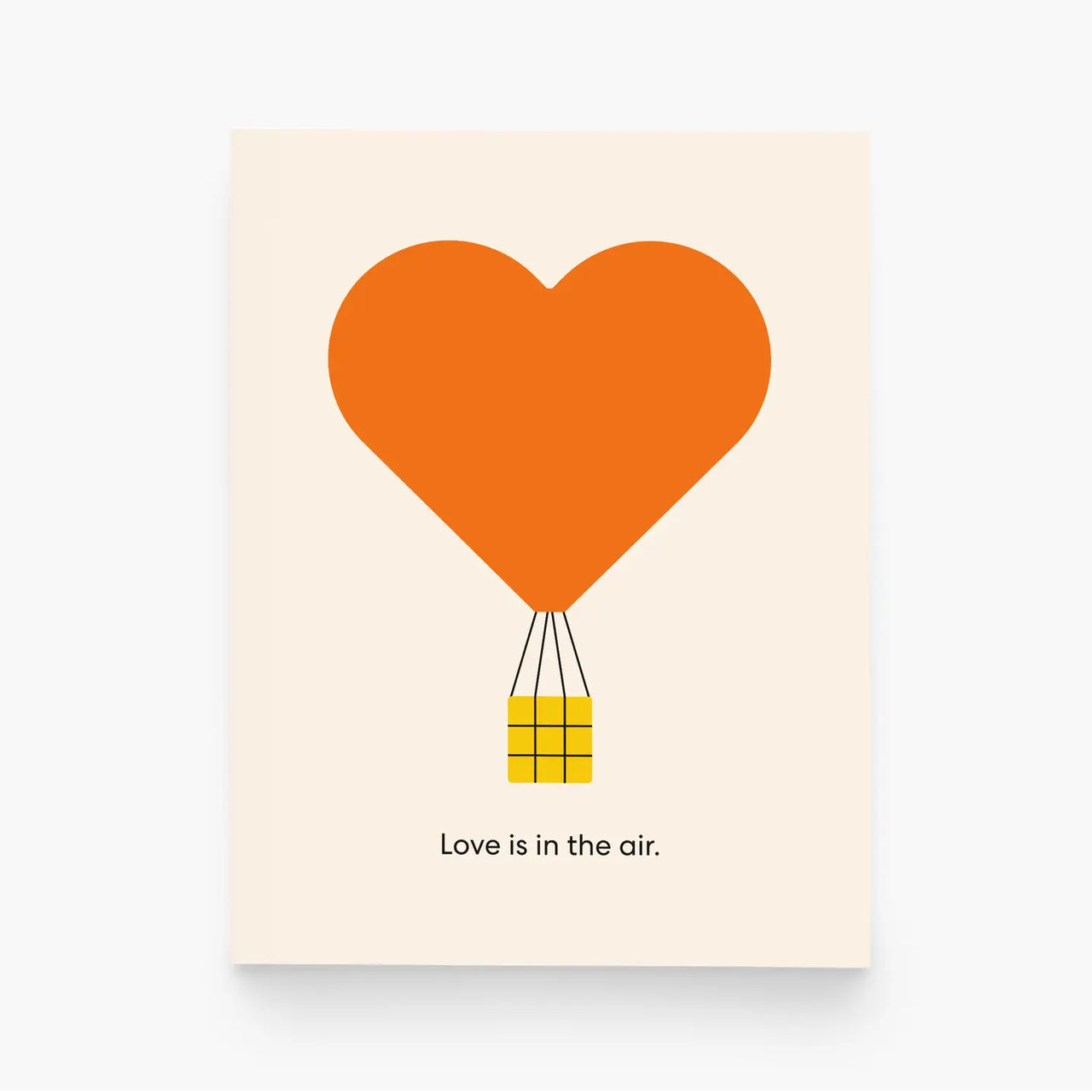 LOVE IS IN THE AIR CARD