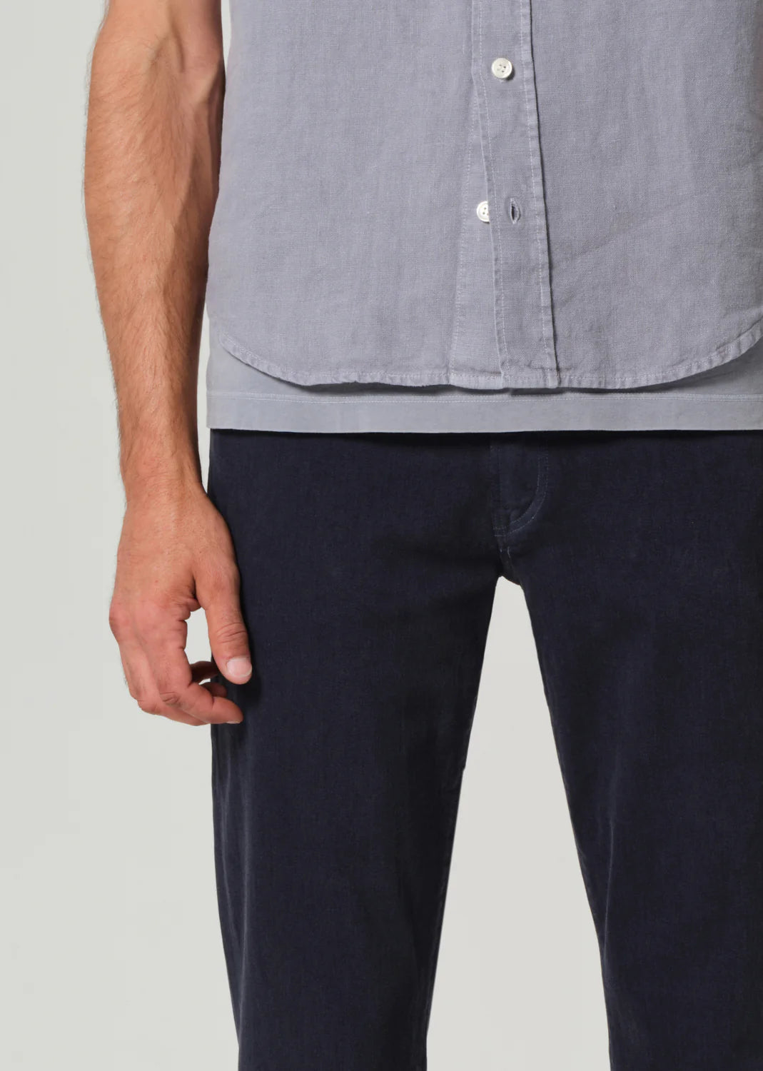 GAGE STRAIGHT - CADET BLUE TWILL