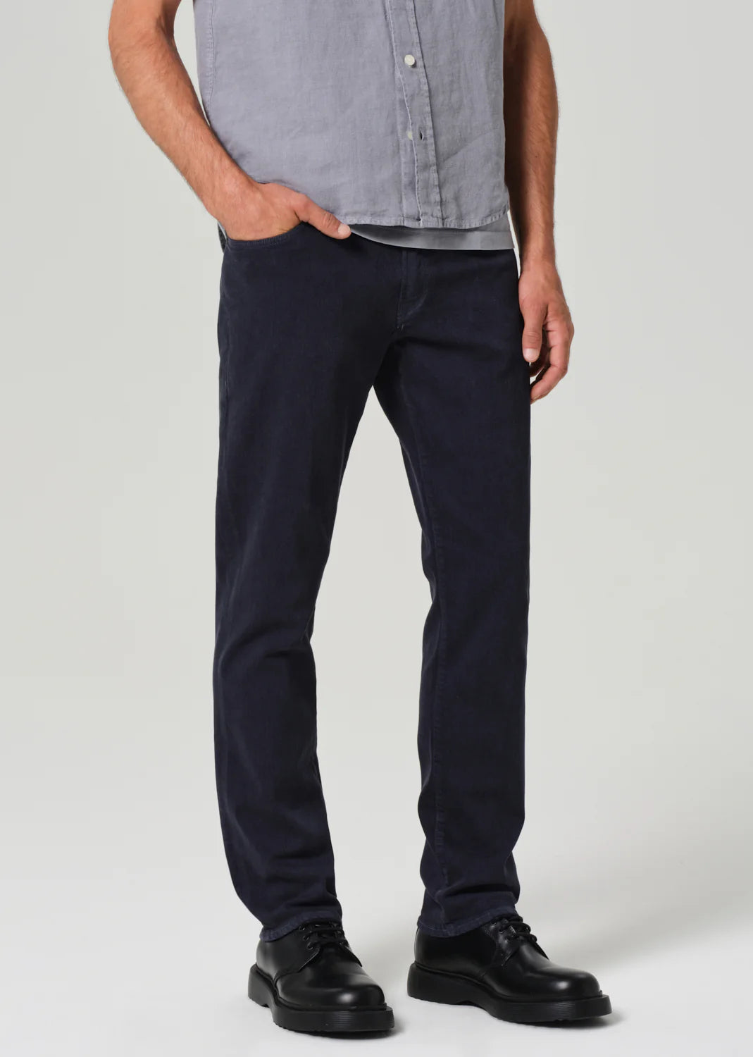 GAGE STRAIGHT - CADET BLUE TWILL