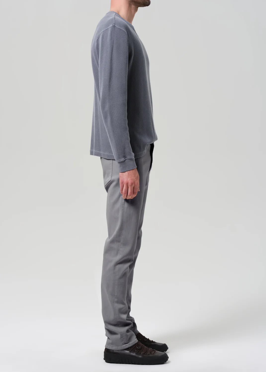 GAGE STRAIGHT - STEEL GREY TWILL