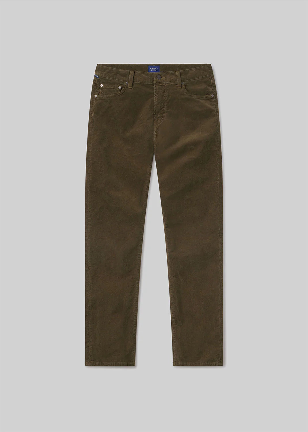 GAGE STRAIGHT - OLIVE CORDUROY