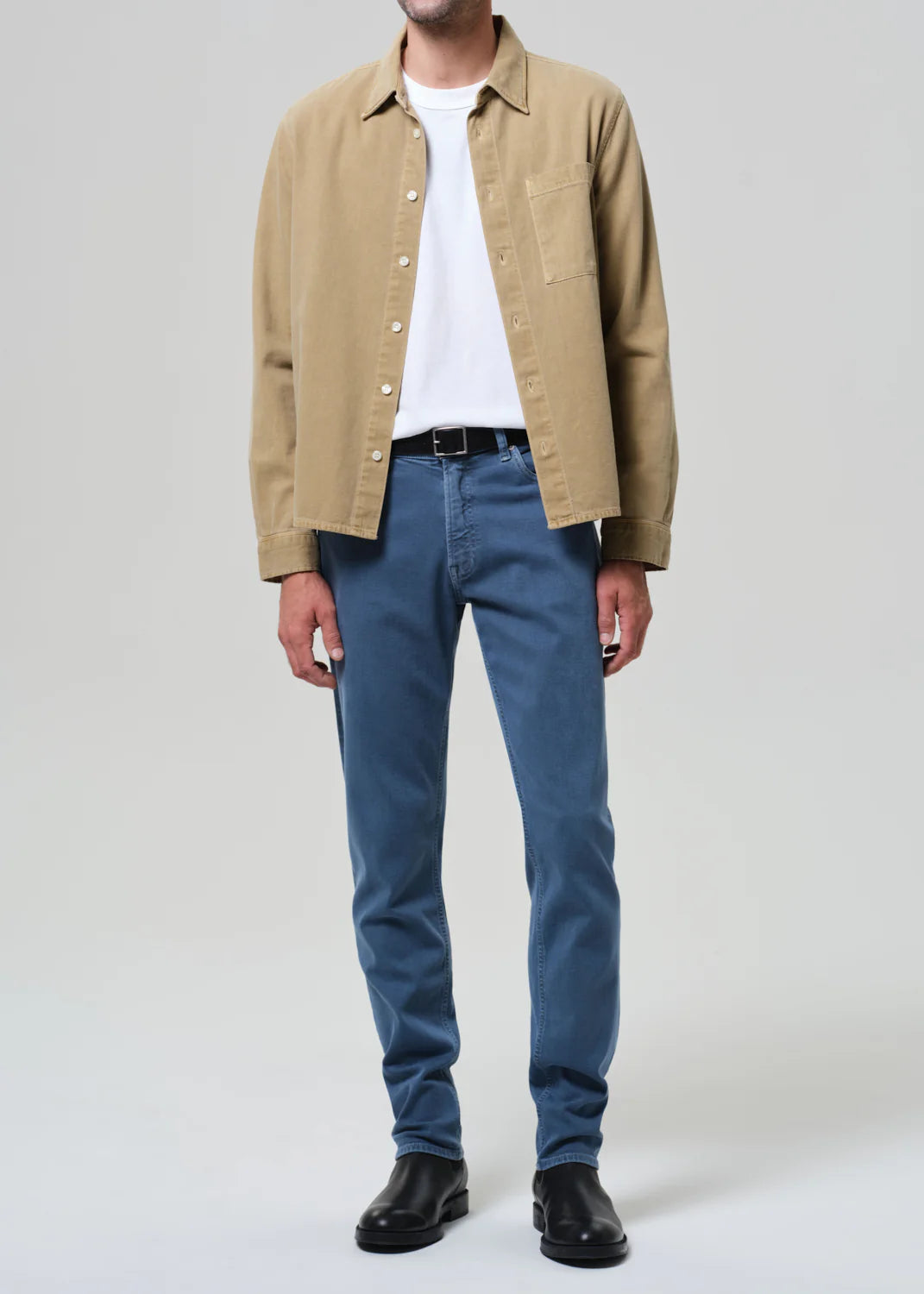 ADLER SLIM PERFORM - STONE BLUE