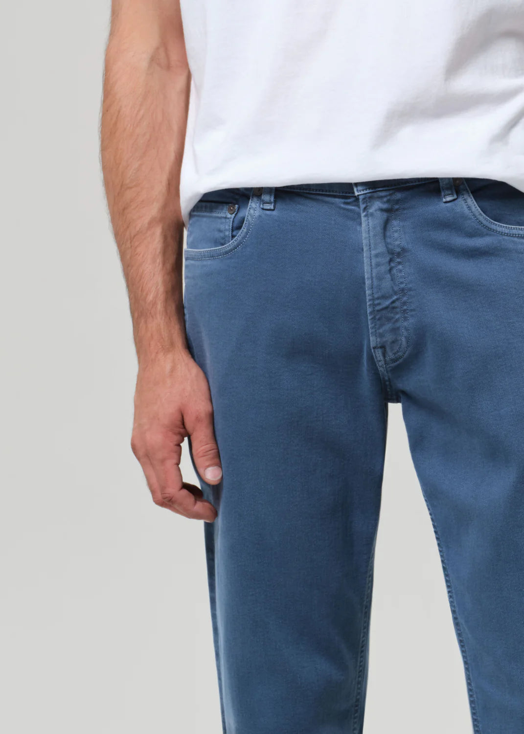 ADLER SLIM PERFORM - STONE BLUE