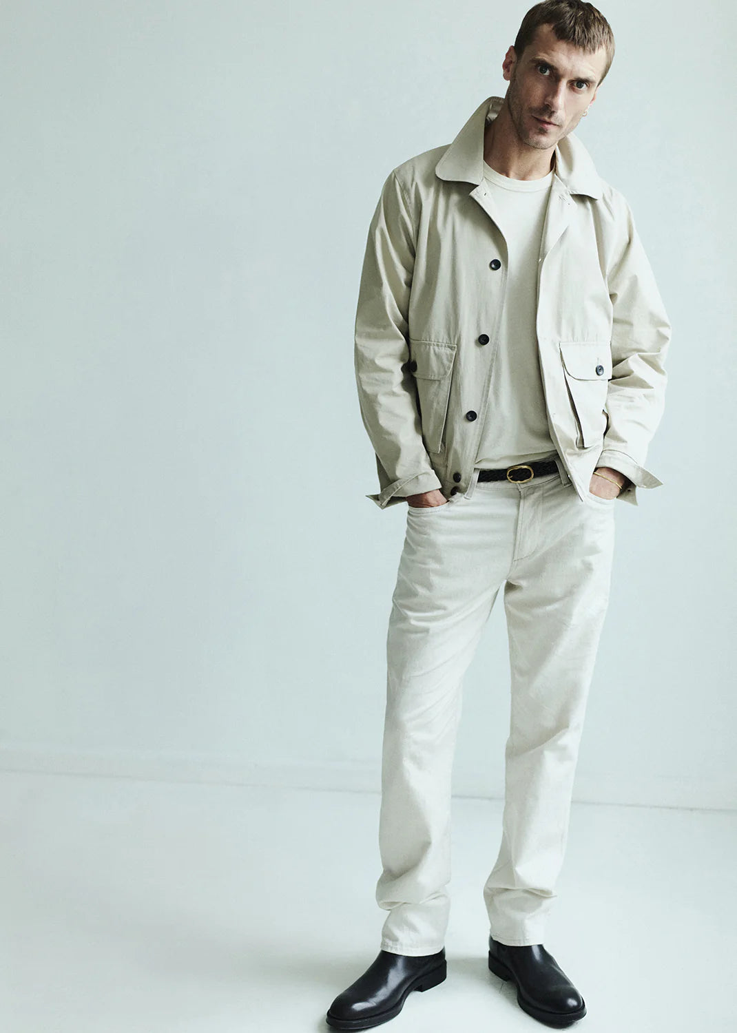 ELIJAH STRAIGHT - NATURAL LINEN