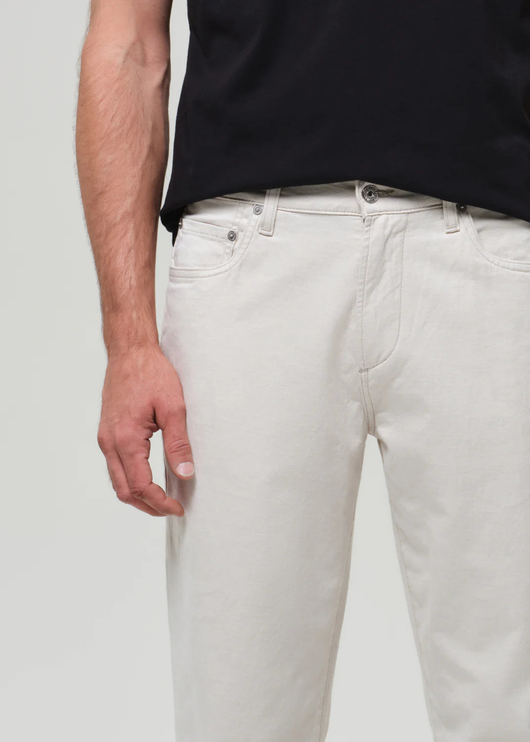 ELIJAH STRAIGHT - NATURAL LINEN