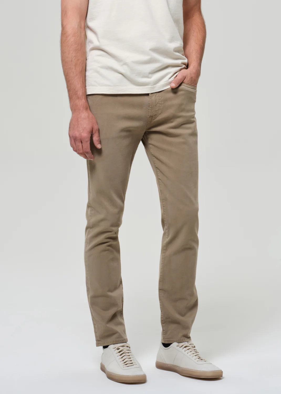ELIJAH STRAIGHT - OLIVE KHAKI