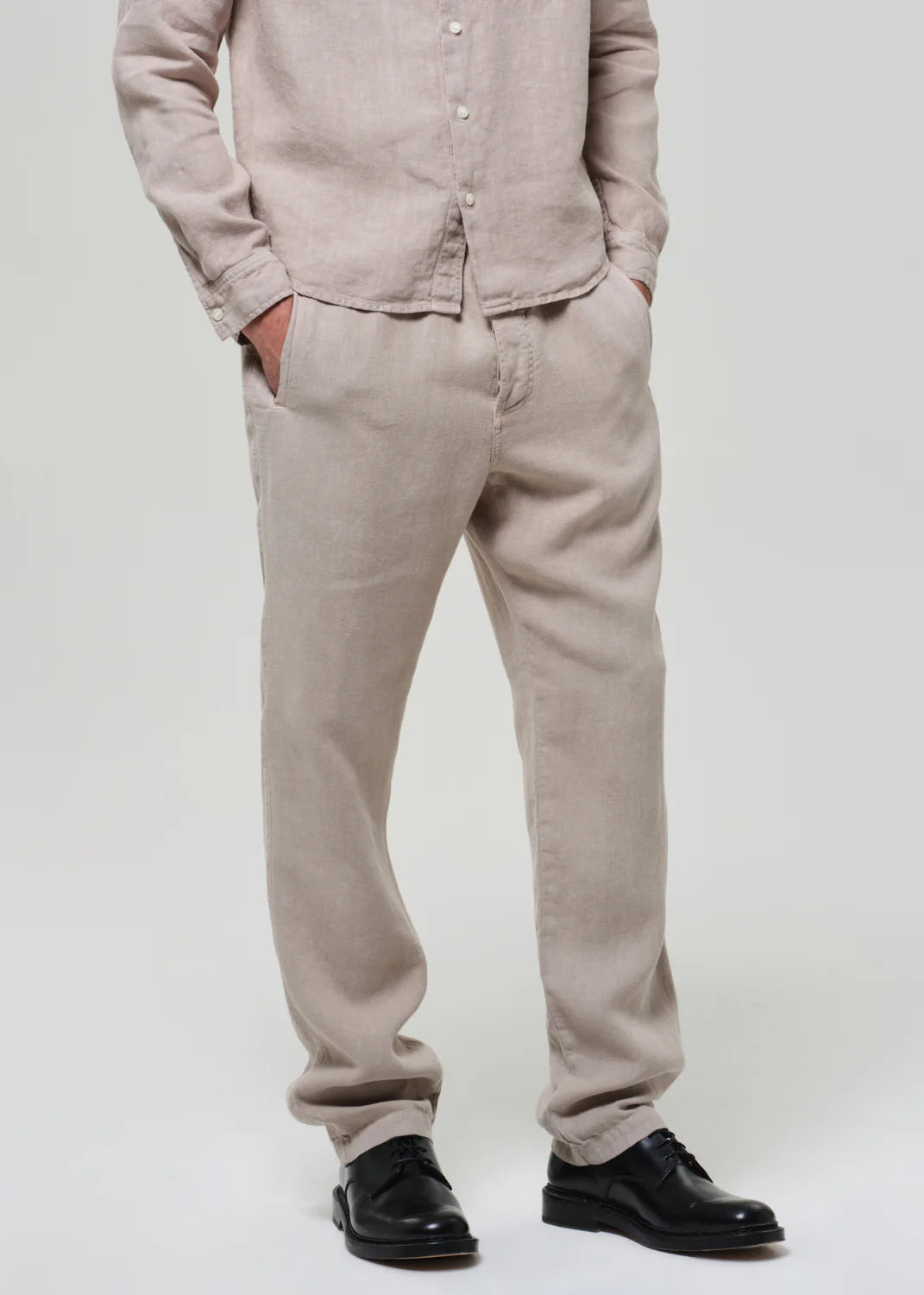 DRAWSTRING DECK PANT - WHEAT