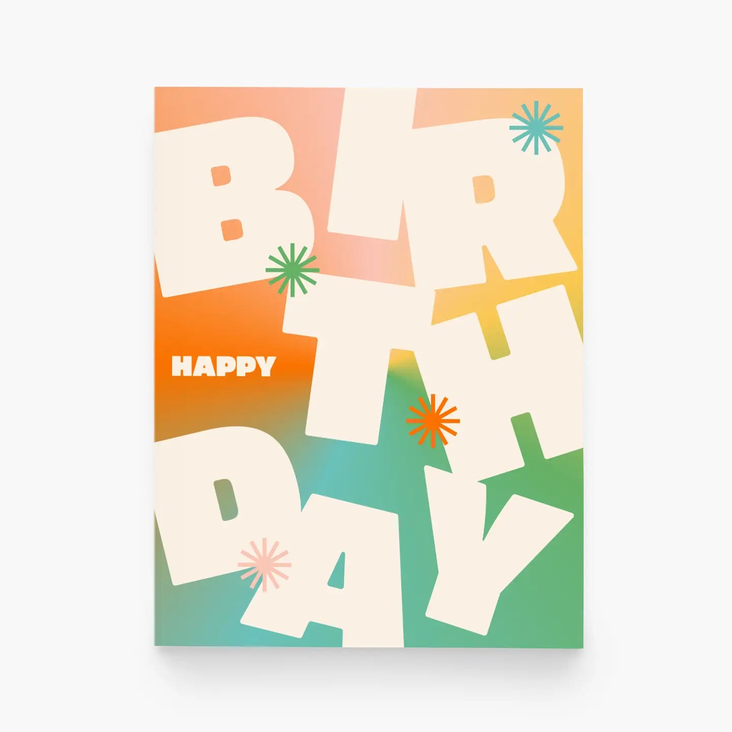 GRADIENT BIRTHDAY CARD