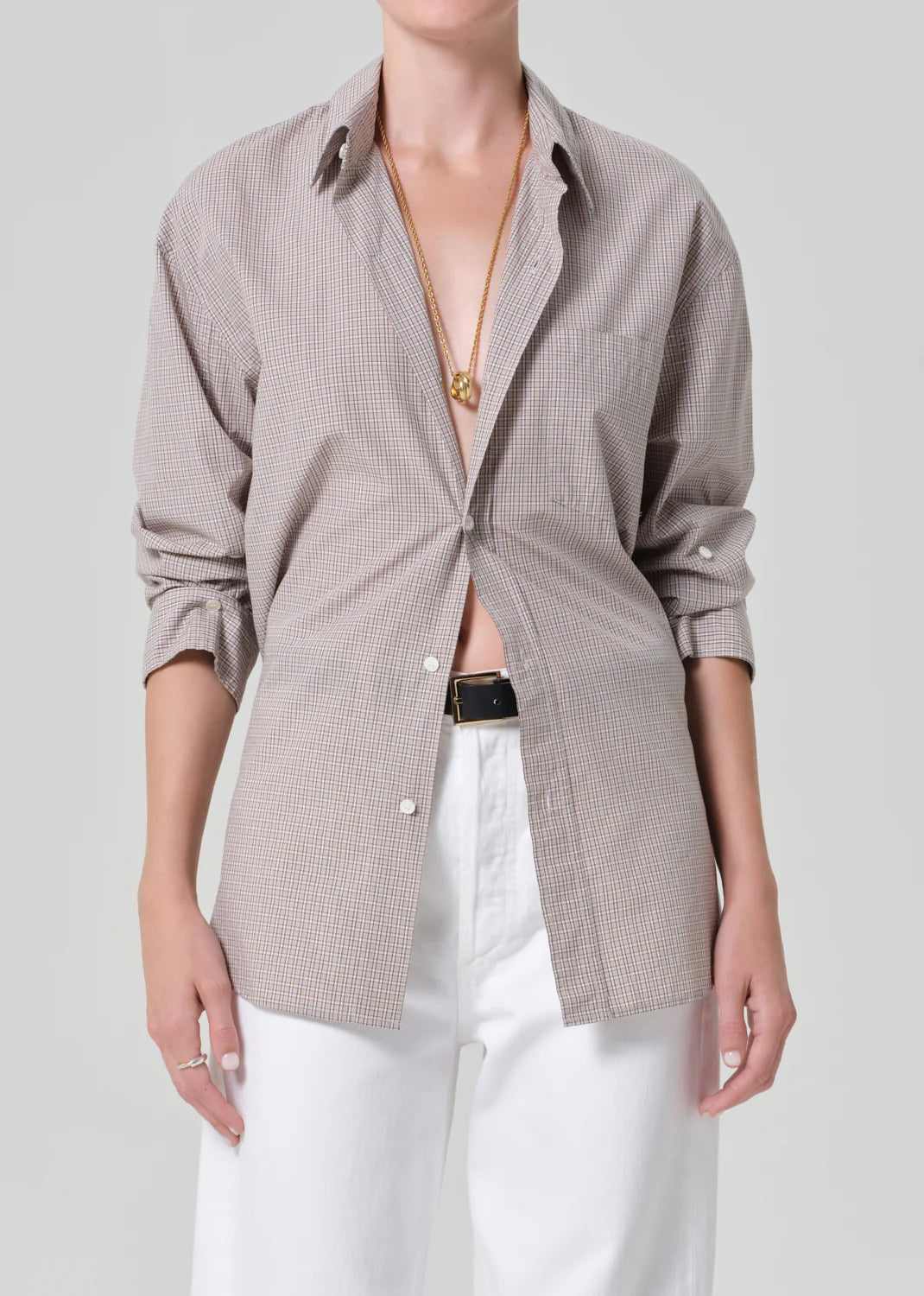 KAYLA SHIRT - CARDIFF PLAID