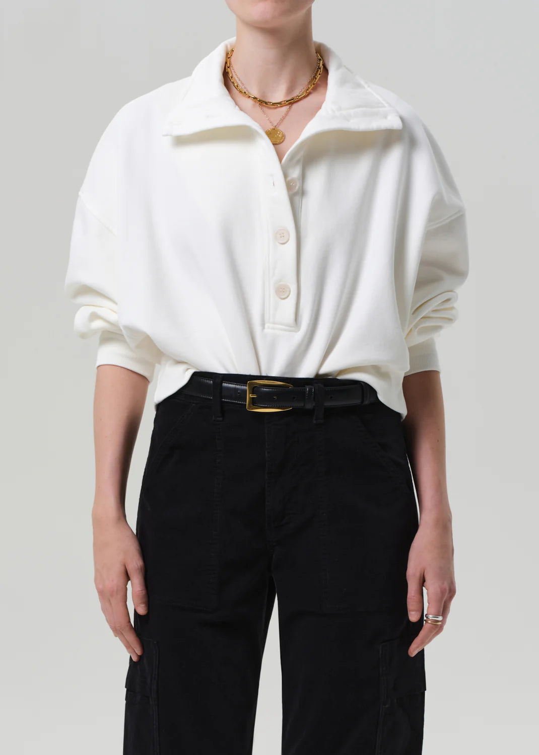 MIRELLE FUNNEL NECK - PASHMINA