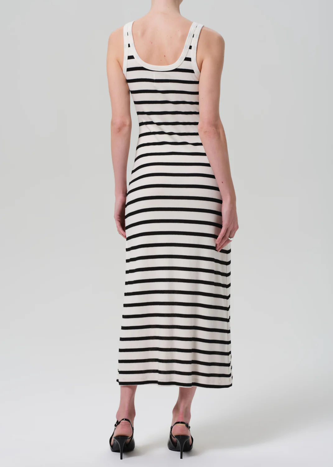 FAYE TANK DRESS - MIDNIGHT STRIPE