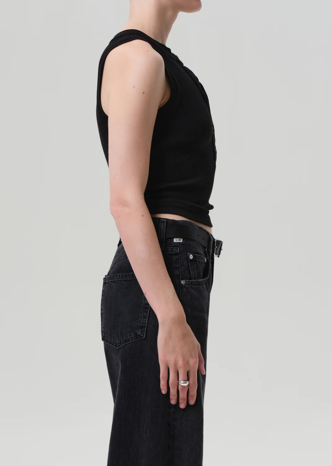 CARALYN TANK - BLACK