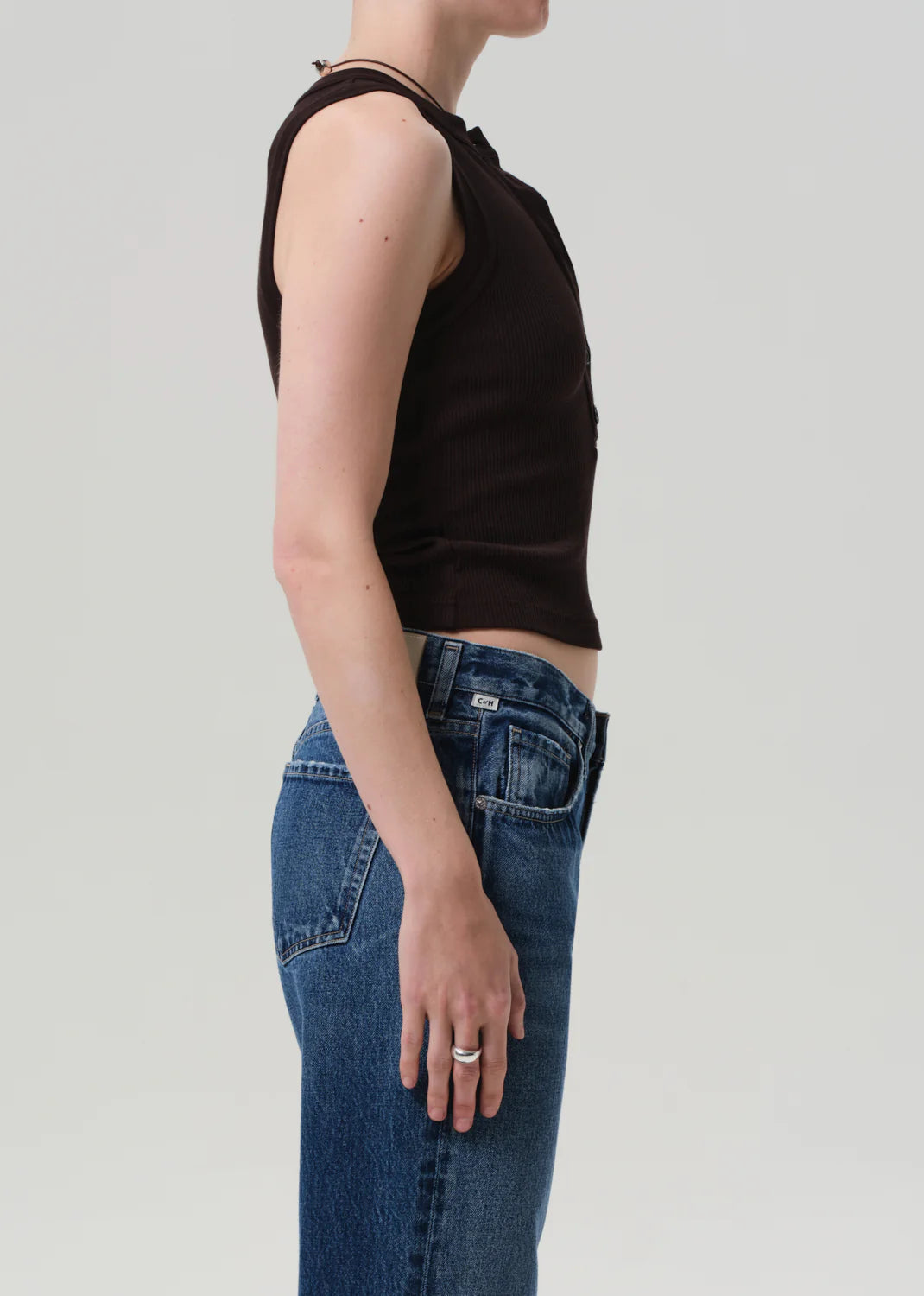 CARALYN TANK - CHOCOLATE