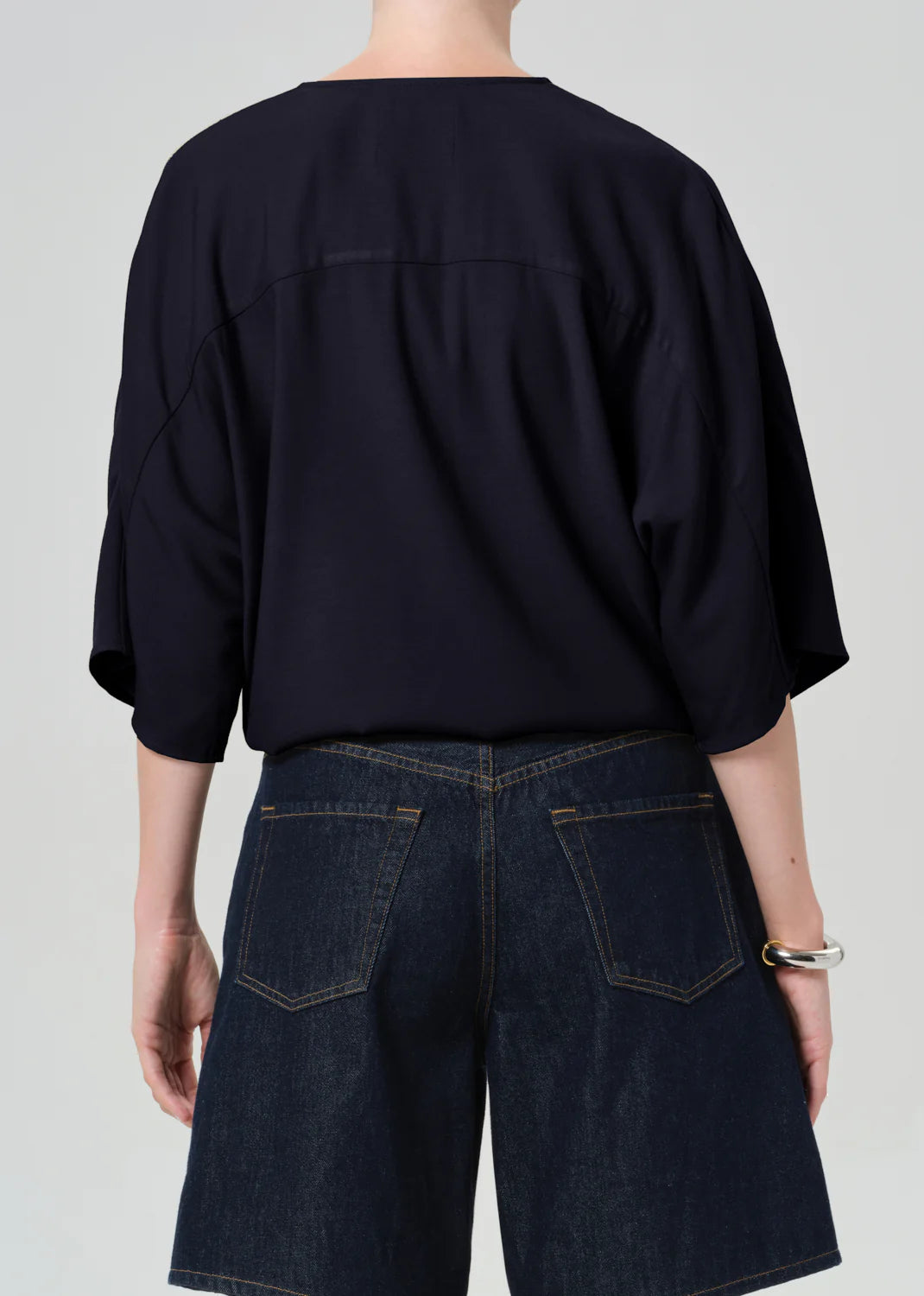 FRANCA PORTOFINO TWILL SHIRT - NAVY
