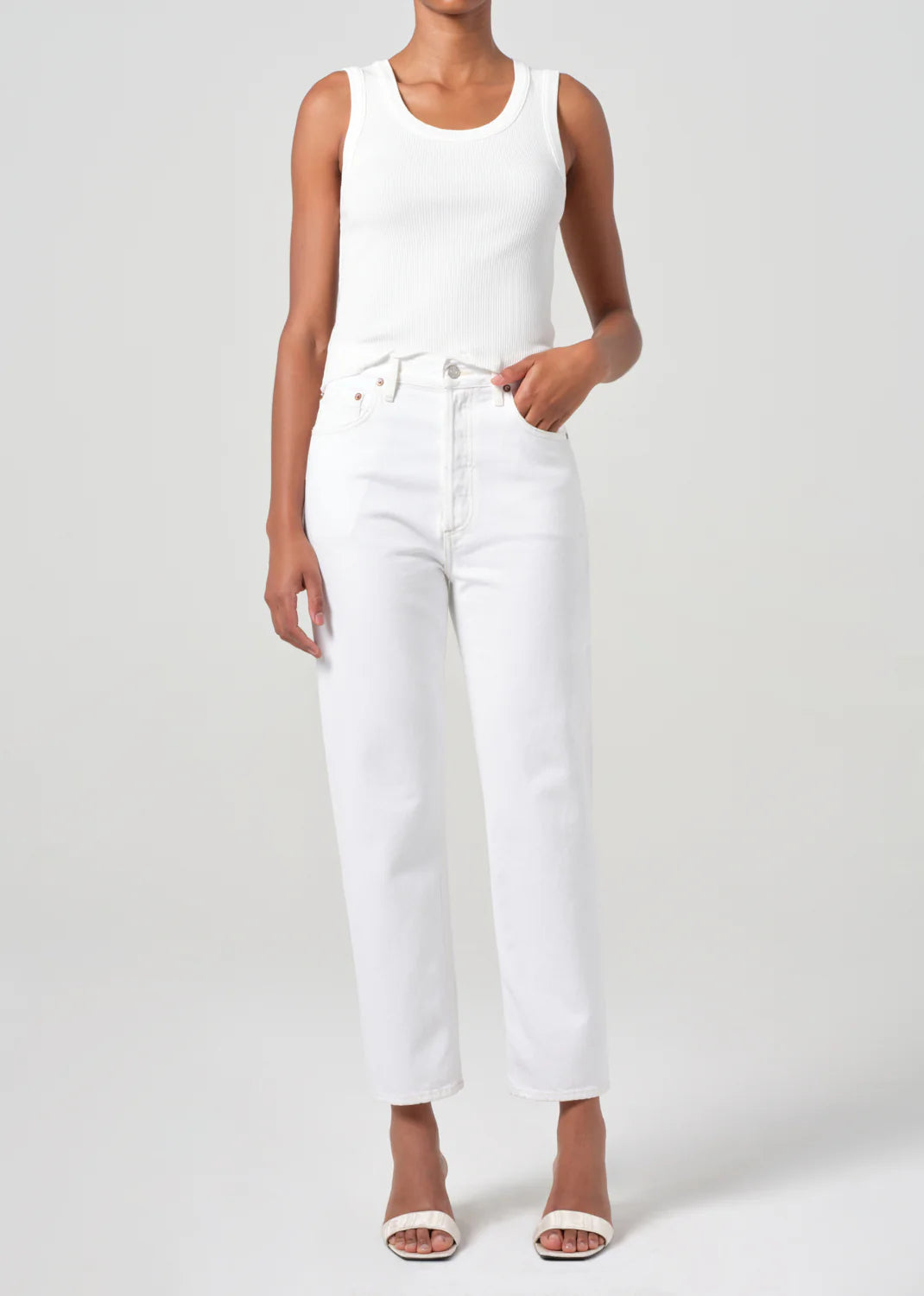 90'S PINCH WAIST - MARSHMALLOW