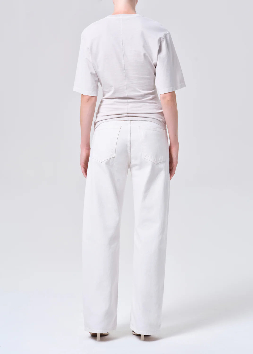 ARC LONG JEAN - CHALK WHITE
