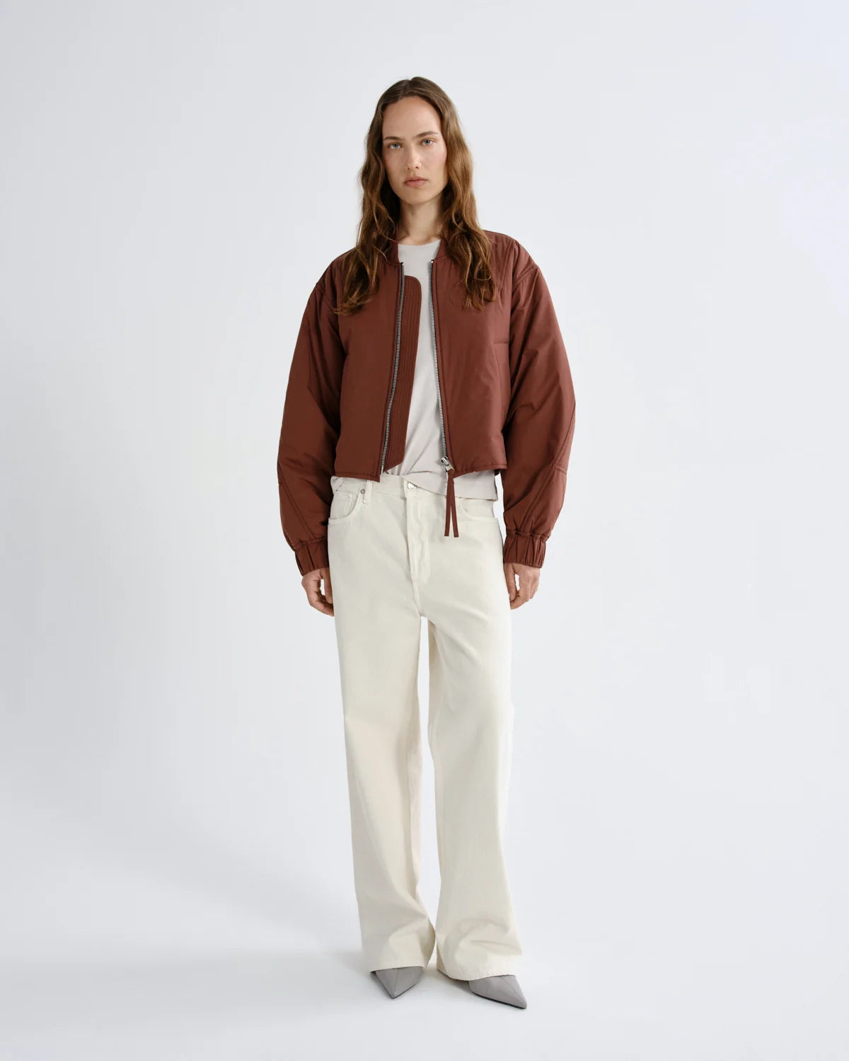 LENI BOMBER JACKET - PALISANDER