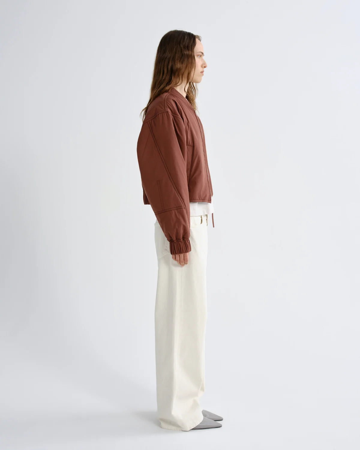 LENI BOMBER JACKET - PALISANDER