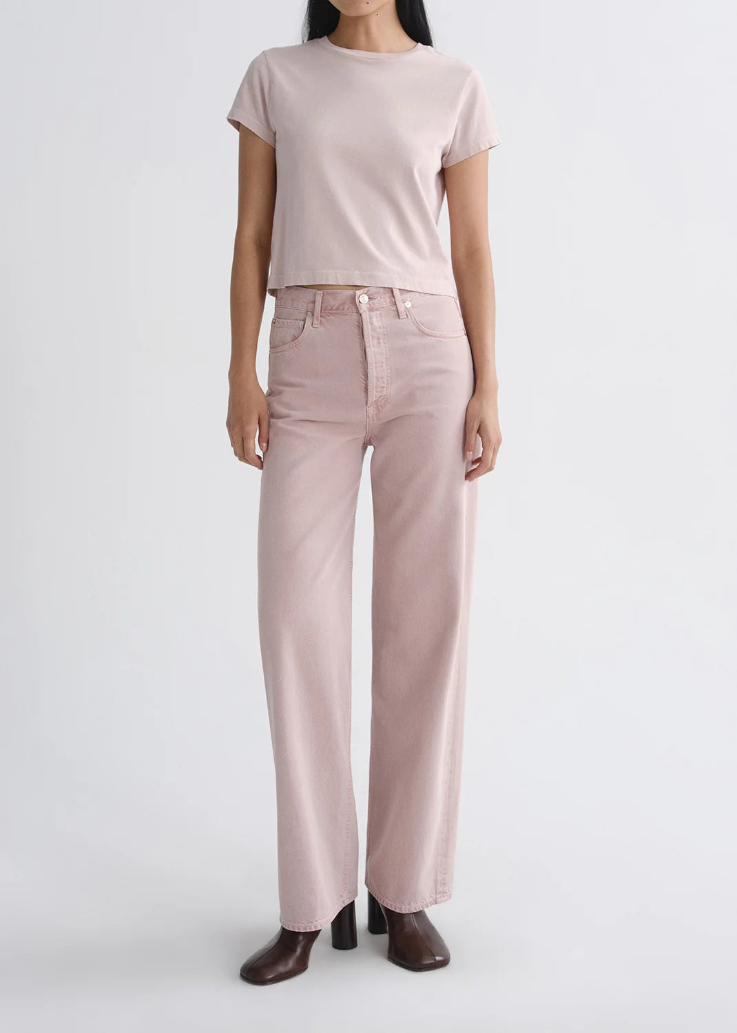 ADINE SHRUNKEN TEE - WALLFLOWER
