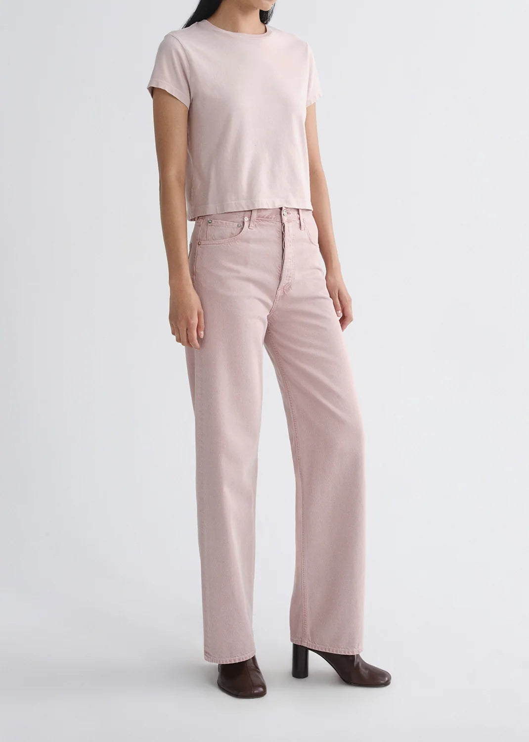 ADINE SHRUNKEN TEE - WALLFLOWER