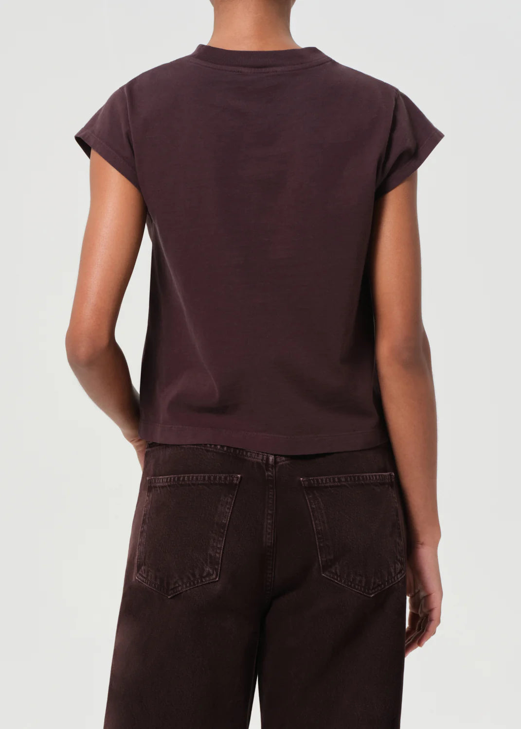 BRYCE CAP SLEEVE - ROOT BROWN