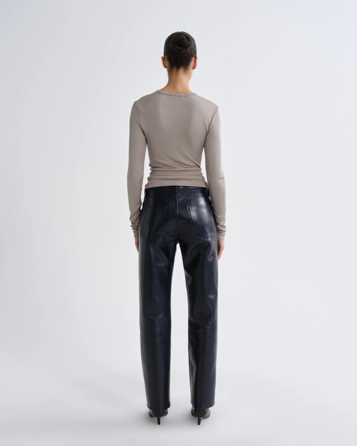 DELPHI SLIM TEE - TAUPE