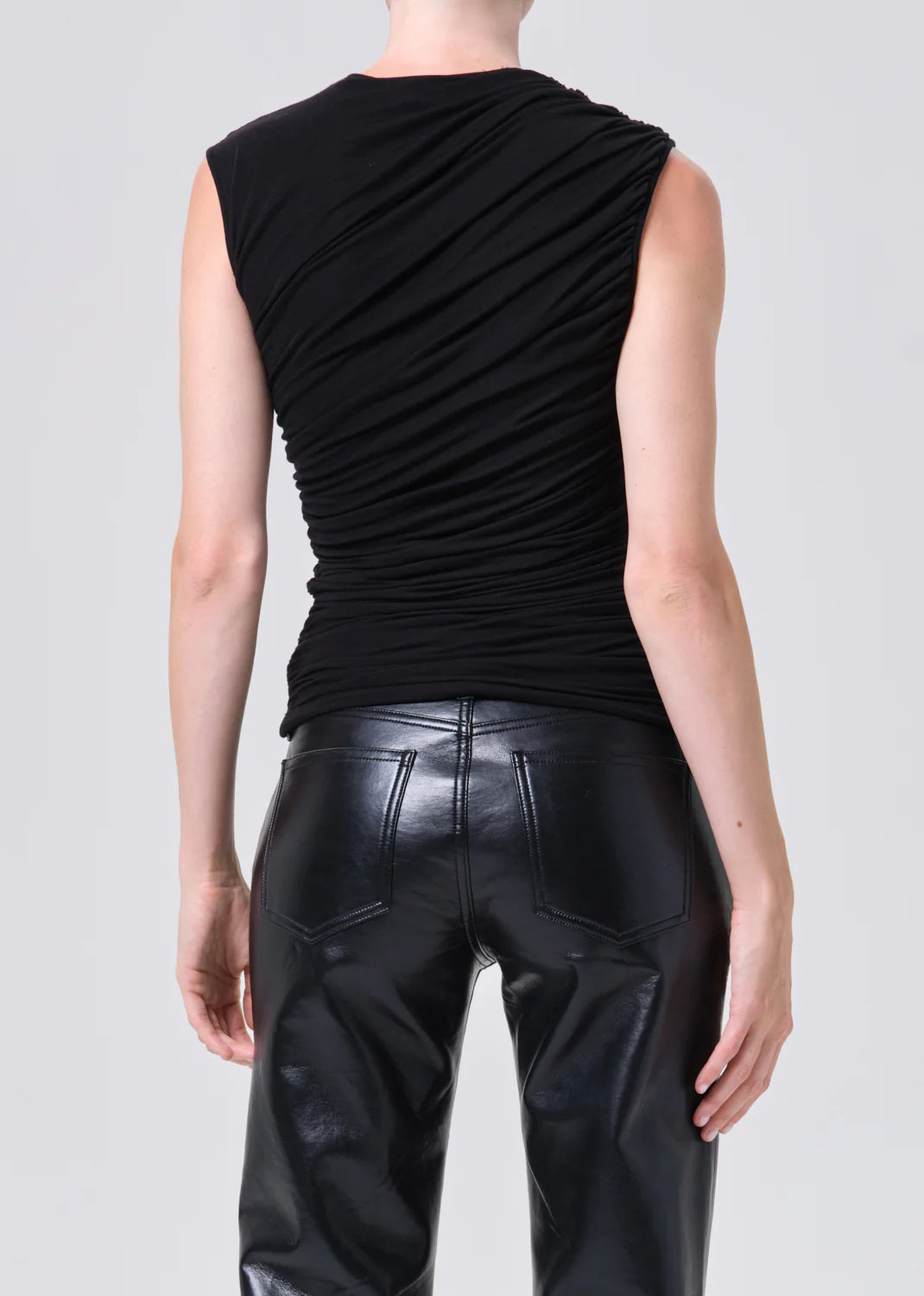 ESTER TWIST TANK - BLACK