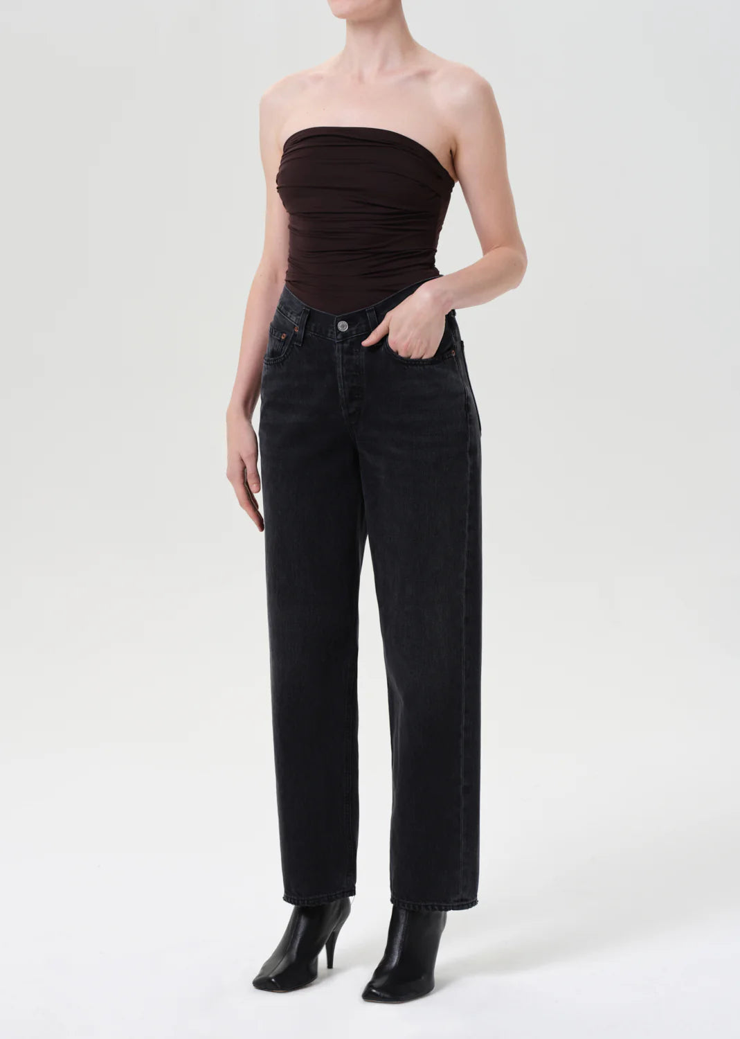 GWYNETH BODYSUIT - CHOCOLATE