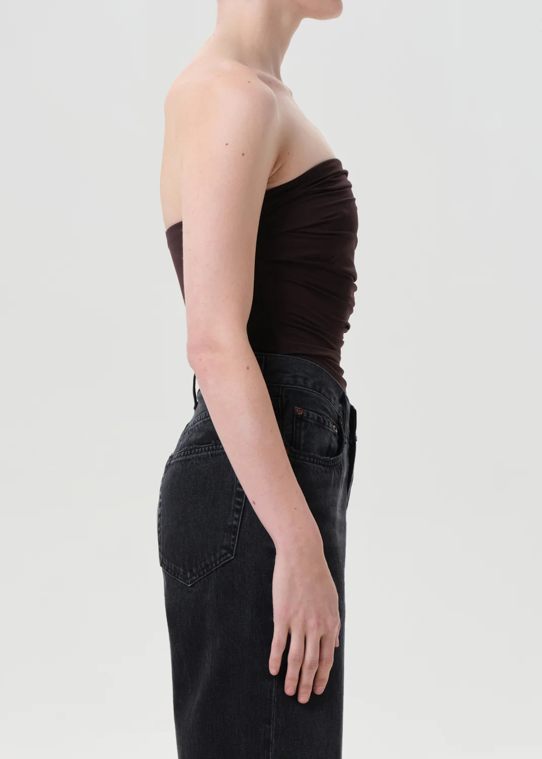 GWYNETH BODYSUIT - CHOCOLATE