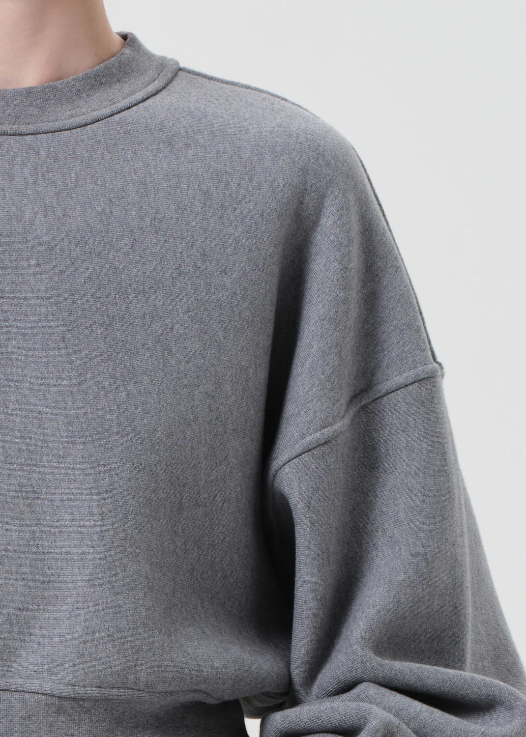 KIT SWEATSHIRT - GREY HEATHER