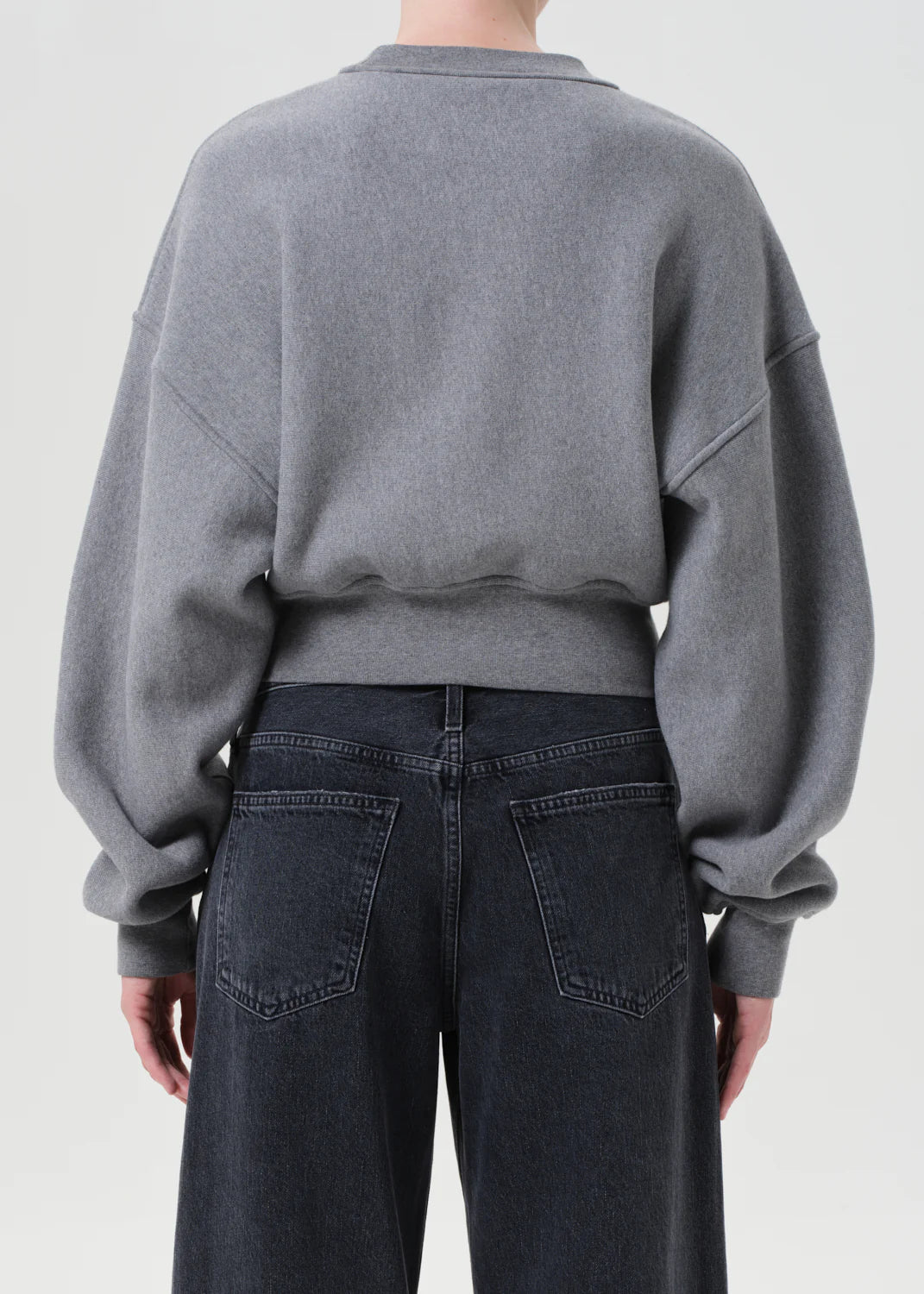 KIT SWEATSHIRT - GREY HEATHER