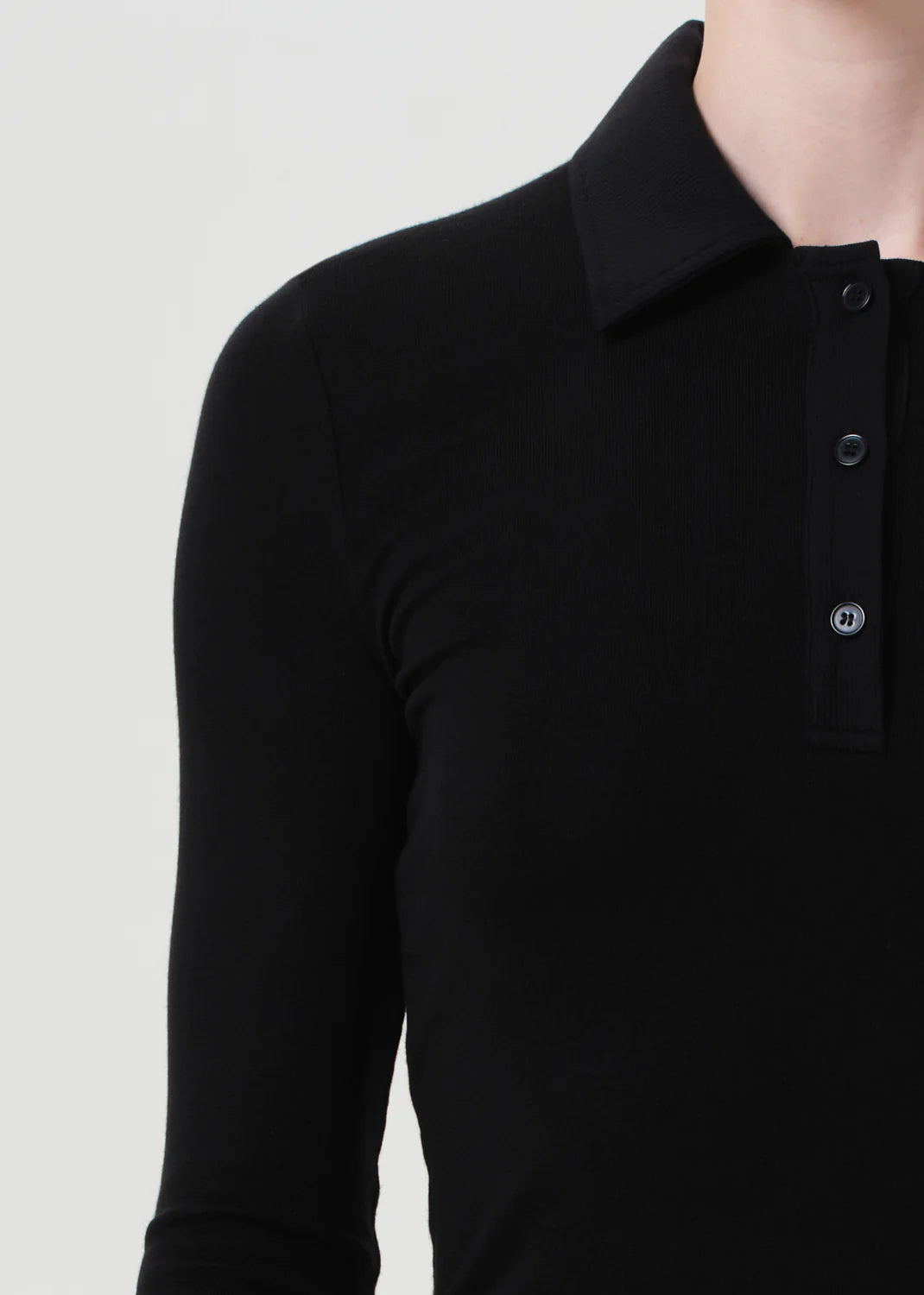 AMOS POLO - BLACK